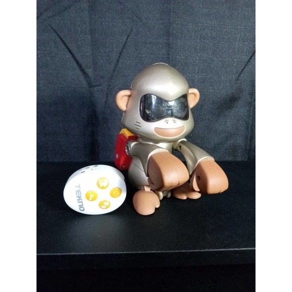 RARE Vintage 1990's Tekno Robotic Monkey Manley Quest Robot Chimp TESTED Works - Picture 1 of 8